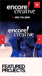 Mobile Screenshot of encorecreative.com